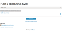 Tablet Screenshot of funkdiscomusicradio.blogspot.com