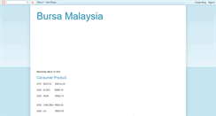 Desktop Screenshot of apbursamalaysia.blogspot.com