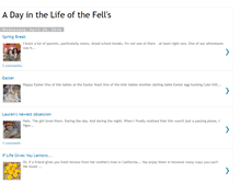 Tablet Screenshot of fellfamily.blogspot.com