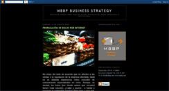 Desktop Screenshot of mbbpbusinessstrategy.blogspot.com