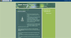 Desktop Screenshot of potatodiseases.blogspot.com