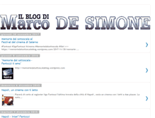 Tablet Screenshot of marcodesimone.blogspot.com
