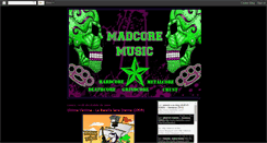 Desktop Screenshot of madcoremusic.blogspot.com