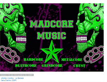 Tablet Screenshot of madcoremusic.blogspot.com