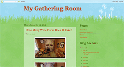 Desktop Screenshot of mygatheringspace.blogspot.com