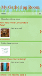 Mobile Screenshot of mygatheringspace.blogspot.com