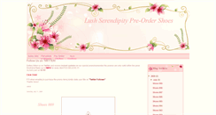 Desktop Screenshot of lushserendipity-preorder.blogspot.com