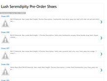 Tablet Screenshot of lushserendipity-preorder.blogspot.com