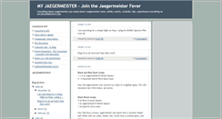 Desktop Screenshot of myjaegermeister.blogspot.com