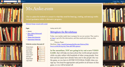 Desktop Screenshot of msanke.blogspot.com