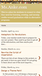 Mobile Screenshot of msanke.blogspot.com