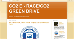 Desktop Screenshot of co2-e-race.blogspot.com