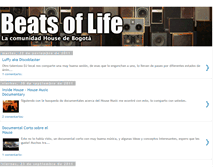 Tablet Screenshot of beatsoflife-mc.blogspot.com