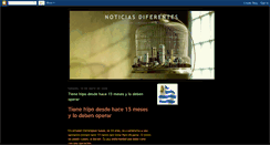 Desktop Screenshot of notidiferent.blogspot.com