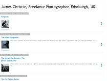 Tablet Screenshot of jameschristiephotography.blogspot.com