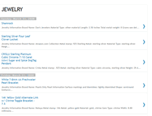 Tablet Screenshot of jewelrylane.blogspot.com
