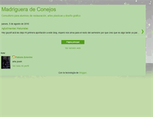 Tablet Screenshot of madrigueradeconejos.blogspot.com