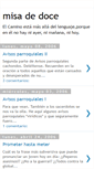 Mobile Screenshot of misadedoce.blogspot.com