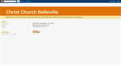 Desktop Screenshot of christchurch.blogspot.com