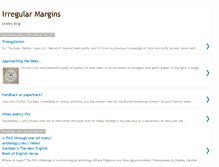 Tablet Screenshot of irregularmargins.blogspot.com