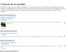 Tablet Screenshot of cronicas-perdidas.blogspot.com