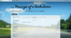 Desktop Screenshot of booklovermusings.blogspot.com