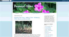 Desktop Screenshot of perennialstore.blogspot.com