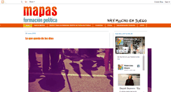 Desktop Screenshot of mapas-ciudadania.blogspot.com