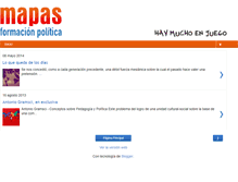 Tablet Screenshot of mapas-ciudadania.blogspot.com