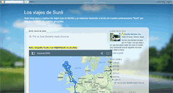 Desktop Screenshot of losviajesdesunli.blogspot.com
