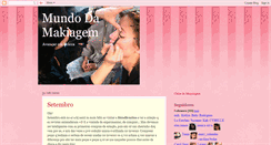 Desktop Screenshot of mundodamakiagem.blogspot.com