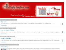 Tablet Screenshot of butterflysunshine.blogspot.com