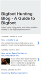 Mobile Screenshot of bigfoothuntingblog.blogspot.com