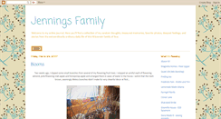 Desktop Screenshot of jenningsbaby.blogspot.com