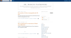 Desktop Screenshot of mpiatkowski.blogspot.com