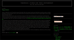 Desktop Screenshot of jamiesthings.blogspot.com