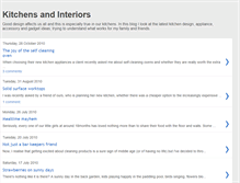 Tablet Screenshot of kitchensandinteriors.blogspot.com
