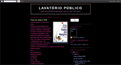 Desktop Screenshot of lavatorio-publico.blogspot.com