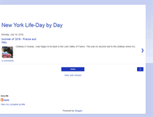 Tablet Screenshot of newyorkdaybyday.blogspot.com