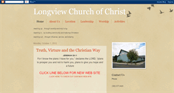 Desktop Screenshot of longviewchurchofchrist.blogspot.com