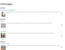 Tablet Screenshot of littleredgun.blogspot.com