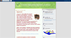 Desktop Screenshot of ilmondomagicodellamatematica.blogspot.com