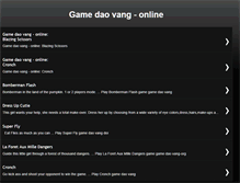 Tablet Screenshot of gamedaovanng.blogspot.com