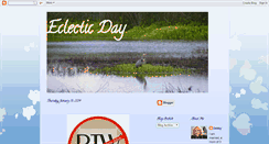Desktop Screenshot of eclecticday.blogspot.com