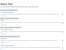 Tablet Screenshot of desertflier.blogspot.com