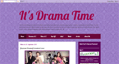 Desktop Screenshot of drama-time.blogspot.com