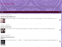 Tablet Screenshot of drama-time.blogspot.com