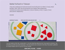 Tablet Screenshot of ourbabelschool.blogspot.com