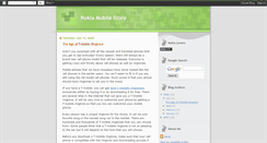 Desktop Screenshot of nokiamobilestore.blogspot.com