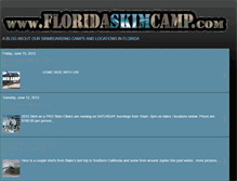 Tablet Screenshot of floridaskimcamp.blogspot.com